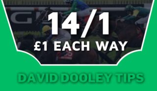 £1 each way at 14/1