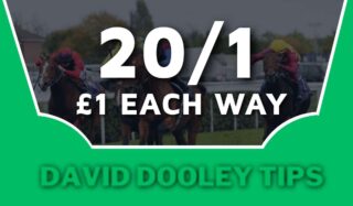 £1 each way at 20/1