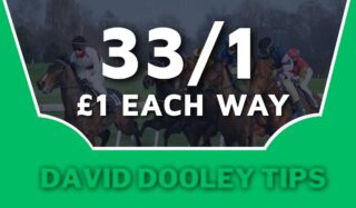 £1 each way at 33/1