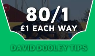 £1 each way at 80/1