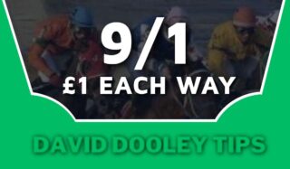 £1 each way at 9/1