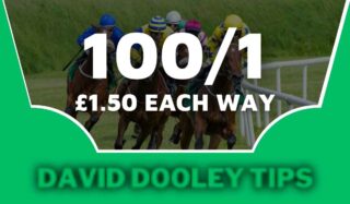 £1.50 each way at 100/1