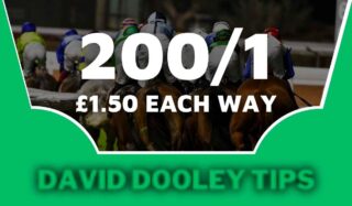 £1.50 each way at 200/1