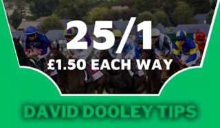 £1.50 each way at 25/1