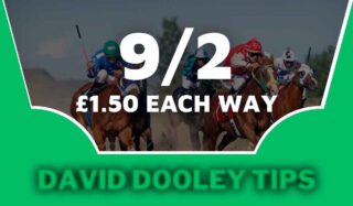 £1.50 each way at 9/2