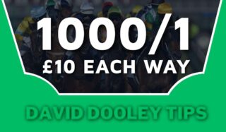 £10 each way at 1000/1