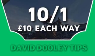 £10 each way at 10/1