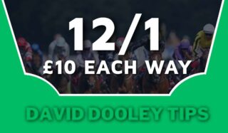 £10 each way at 12/1