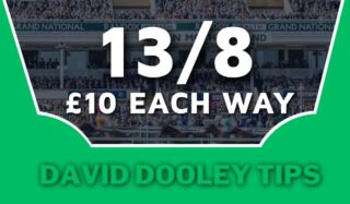 £10 each way at 13/8