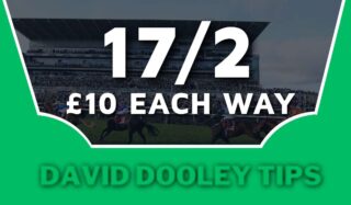 £10 each way at 17/2