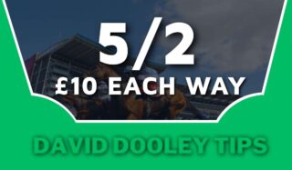 £10 each way at 5/2