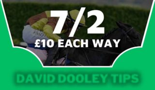 £10 each way at 7/2
