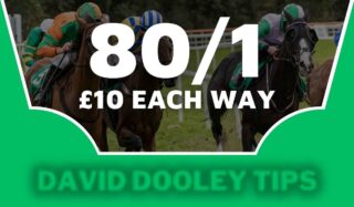 £10 each way at 80/1