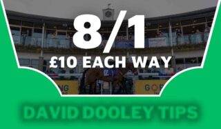 £10 each way at 8/1
