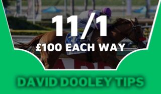 £100 each way at 11/1