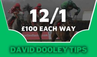 £100 each way at 12/1