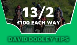 £100 each way at 13/2