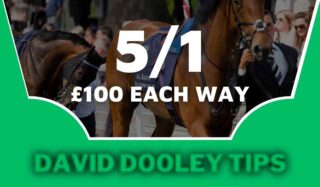 £100 each way at 5/1