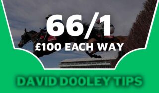 £100 each way at 66/1