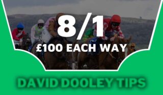 £100 each way at 8/1