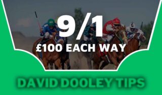 £100 each way at 9/1
