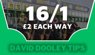 £2 each way at 16/1
