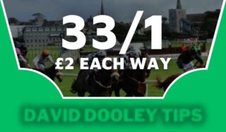 £2 each way at 33/1