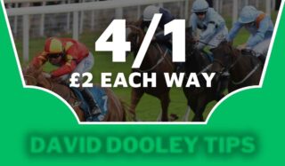 £2 each way at 4/1