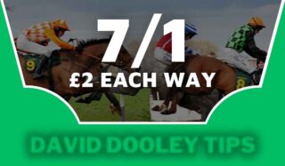 £2 each way at 7/1