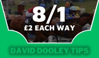 £2 each way at 8/1