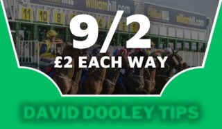 £2 each way at 9/2