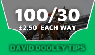£2.50 each way at 100/30