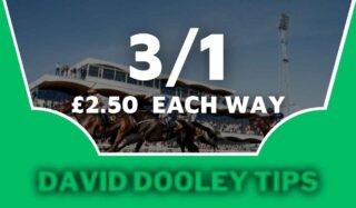 £2.50 each way at 3/1