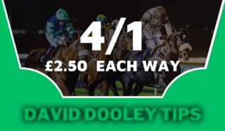 £2.50 each way at 4/1