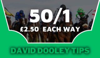 £2.50 each way at 50/1