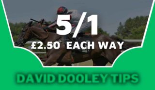 £2.50 each way at 5/1
