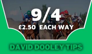 £2.50 each way at 9/4