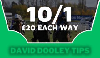 £20 each way at 10/1