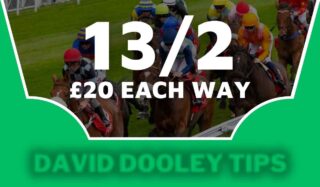 £20 each way at 13/2