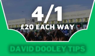 £20 each way at 4/1