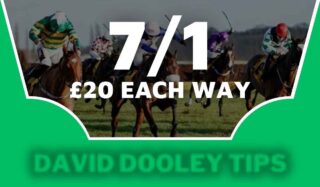 £20 each way at 7/1
