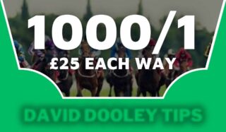 £25 each way at 1000/1