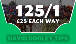 £25 each way at 125/1