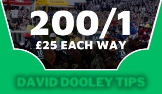 £25 each way at 200/1