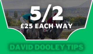 £25 each way at 5/2