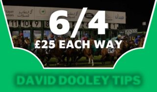 £25 each way at 6/4