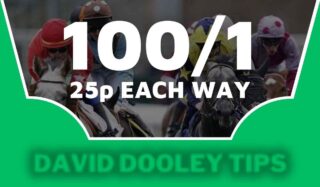 25p each way at 100/1