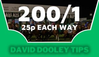 25p each way at 200/1