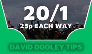 25p each way at 20/1