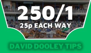 25p each way at 250/1